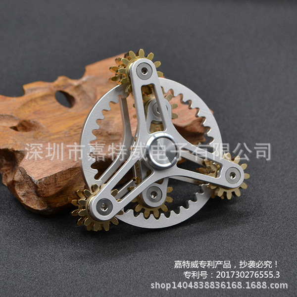 Crazy Nine-Tooth Linkage/9-Red Linkage Fingertip Gyro EDC Hand Spinner in Stock Wholesale Crazy Nine-Tooth Linkage/9-Red Linkage Fingertip Gyro EDC Hand Spinner in Stock Wholesale