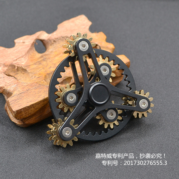 Crazy Nine-Tooth Linkage/9-Red Linkage Fingertip Gyro EDC Hand Spinner in Stock Wholesale Crazy Nine-Tooth Linkage/9-Red Linkage Fingertip Gyro EDC Hand Spinner in Stock Wholesale