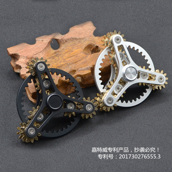 Crazy Nine-Tooth Linkage/9-Red Linkage Fingertip Gyro EDC Hand Spinner in Stock Wholesale Crazy Nine-Tooth Linkage/9-Red Linkage Fingertip Gyro EDC Hand Spinner in Stock Wholesale