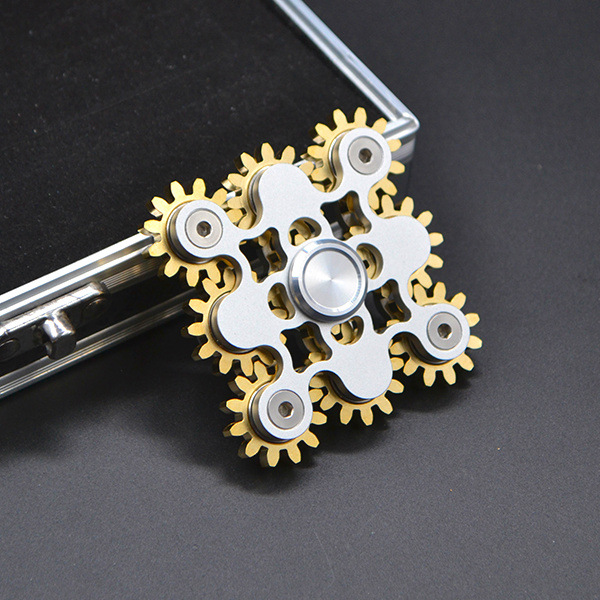 Crazy Nine-Tooth Linkage/9-Red Linkage Fingertip Gyro EDC Hand Spinner in Stock Wholesale Crazy Nine-Tooth Linkage/9-Red Linkage Fingertip Gyro EDC Hand Spinner in Stock Wholesale