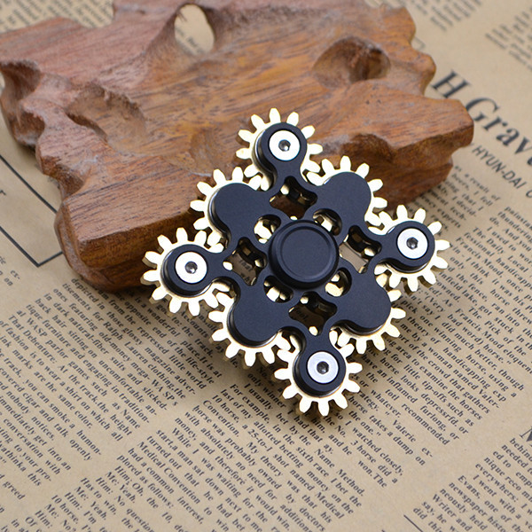Crazy Nine-Tooth Linkage/9-Red Linkage Fingertip Gyro EDC Hand Spinner in Stock Wholesale Crazy Nine-Tooth Linkage/9-Red Linkage Fingertip Gyro EDC Hand Spinner in Stock Wholesale
