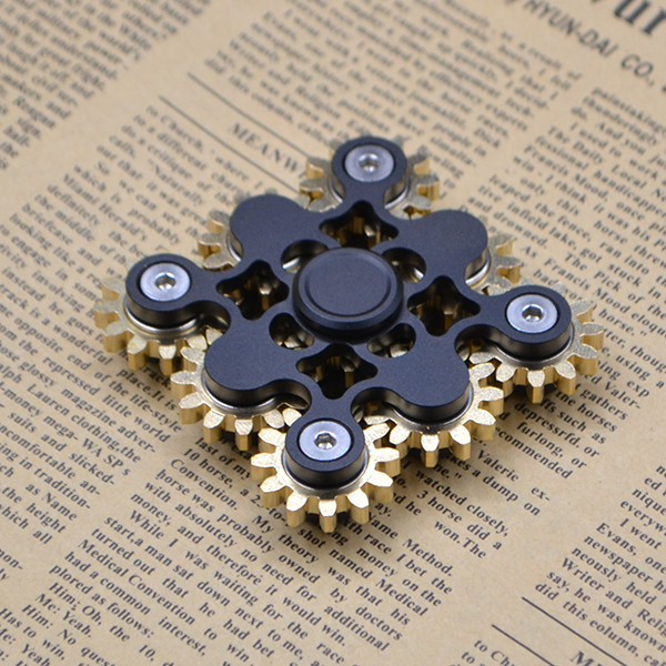Crazy Nine-Tooth Linkage/9-Red Linkage Fingertip Gyro EDC Hand Spinner in Stock Wholesale Crazy Nine-Tooth Linkage/9-Red Linkage Fingertip Gyro EDC Hand Spinner in Stock Wholesale