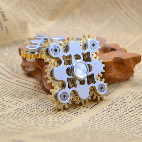 Crazy Nine-Tooth Linkage/9-Red Linkage Fingertip Gyro EDC Hand Spinner in Stock Wholesale Crazy Nine-Tooth Linkage/9-Red Linkage Fingertip Gyro EDC Hand Spinner in Stock Wholesale
