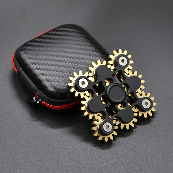 Crazy Nine-Tooth Linkage/9-Red Linkage Fingertip Gyro EDC Hand Spinner in Stock Wholesale Crazy Nine-Tooth Linkage/9-Red Linkage Fingertip Gyro EDC Hand Spinner in Stock Wholesale