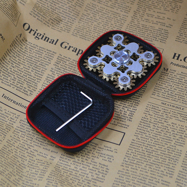 Crazy Nine-Tooth Linkage/9-Red Linkage Fingertip Gyro EDC Hand Spinner in Stock Wholesale Crazy Nine-Tooth Linkage/9-Red Linkage Fingertip Gyro EDC Hand Spinner in Stock Wholesale