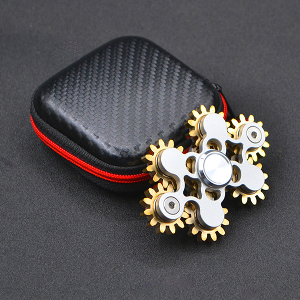 Crazy Nine-Tooth Linkage/9-Red Linkage Fingertip Gyro EDC Hand Spinner in Stock Wholesale Crazy Nine-Tooth Linkage/9-Red Linkage Fingertip Gyro EDC Hand Spinner in Stock Wholesale