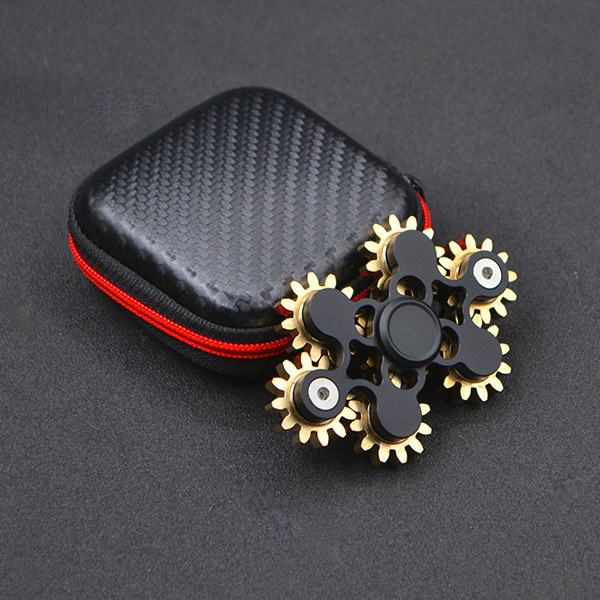 Crazy Nine-Tooth Linkage/9-Red Linkage Fingertip Gyro EDC Hand Spinner in Stock Wholesale Crazy Nine-Tooth Linkage/9-Red Linkage Fingertip Gyro EDC Hand Spinner in Stock Wholesale