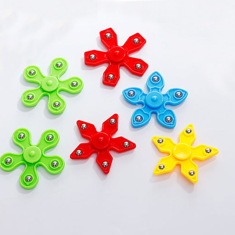 Fingertip Gyro Decompression Toys for Children Steel Ball Gift Three Five Six Beads Two-Way Hand Spinner Source Factory Fingertip Gyro Decompression Toys for Children Steel Ball Gift Three Five Six Beads Two-Way Hand Spinner Source Factory