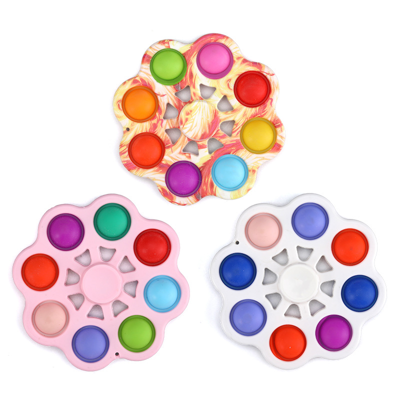 Cross-Border Mouse Killer Pioneer Fingertip Gyro Finger Bubble Silicone Stress Relief Toy