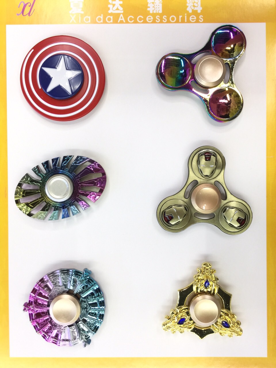 Hand spinner fingertip Gyro Zinc alloy Gyro 2-8 yuan
