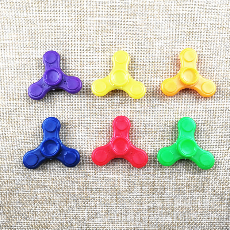 Children&#039;s Fingertip Gyro Mini Hand Spinner Small Size Plastic Gyro Capsule Toy Wholesale