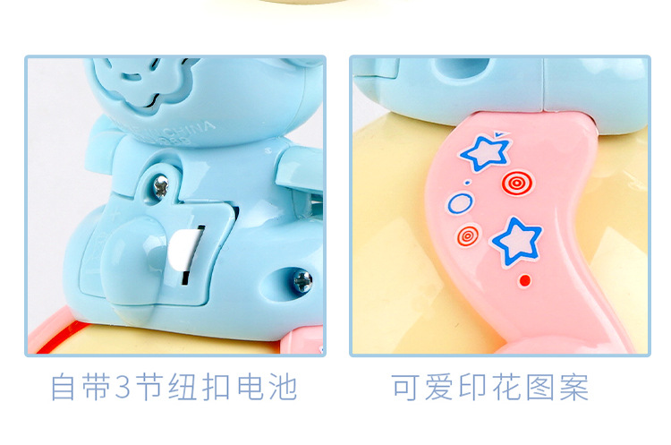 Baby Toys Luminous Music Touch Sensor Puppy Drum Tumbler Baby Toys Dog Tumbler Wholesale