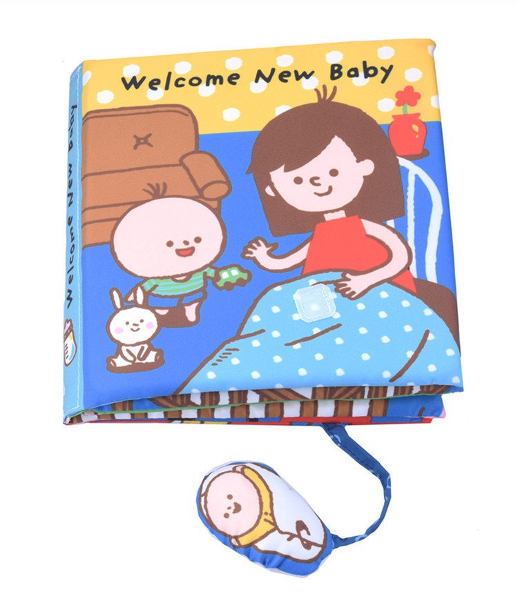 2021 Children&#039;s Early Education Baby Toys Cloth Book Enlightenment Baby Toys Bath Toys Children&#039;s Book