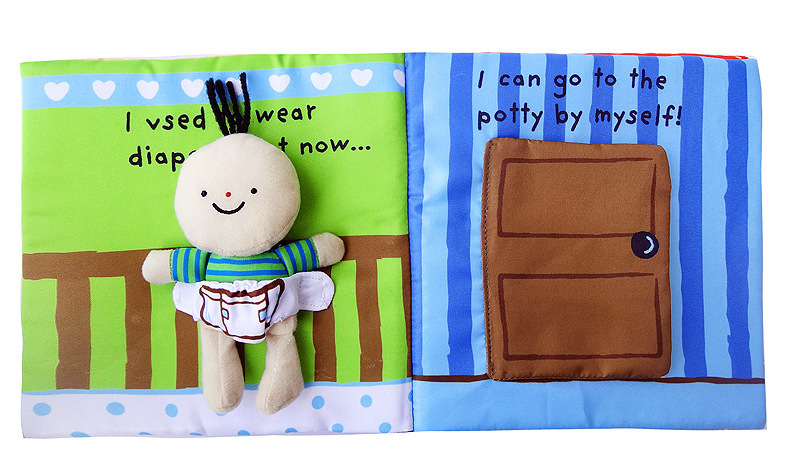 2021 Children's Early Education Baby Toys Cloth Book Enlightenment Baby Toys Bath Toys Children's Book