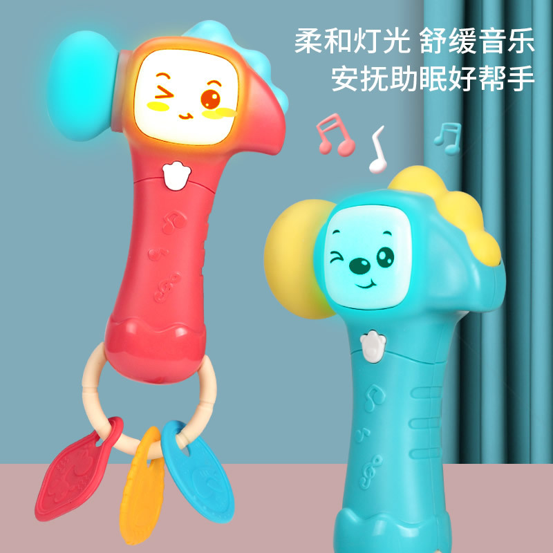 Baby Toys 0-1 Years Old Rattle Baby Toys Can Be Teether Rattle Grip Training Baton