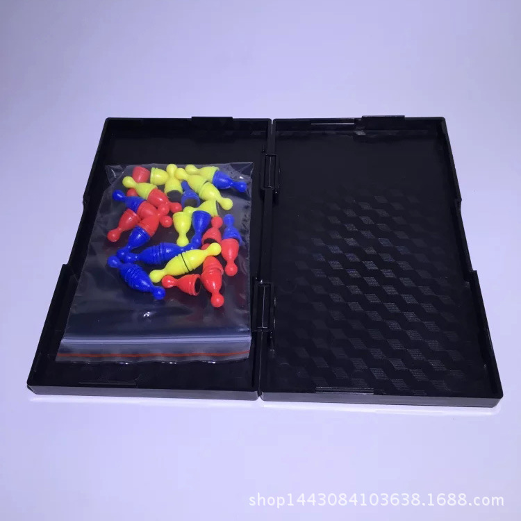 Medium Portable Folding Magnetic Checkers Children's Casual Magnetic Stone Game Chess Toy Marbles Checkers Medium Portable Folding Magnetic Checkers Children's Casual Magnetic Stone Game Chess Toy Marbles Checkers