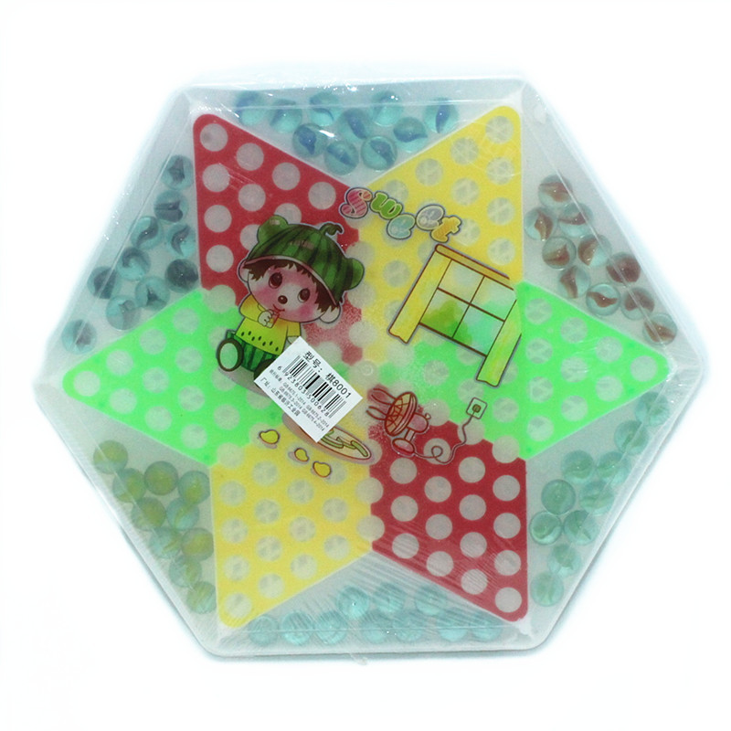Glass Chinese Checkers Leisure Game Chess 10 Yuan Marbles Checkers