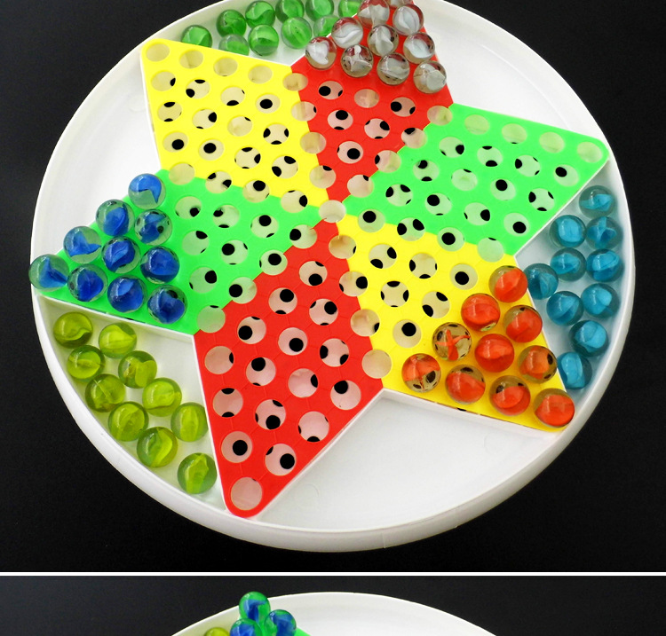 Large Size Micro Glass Bead Chinese Checkers Adult Casual Game Marbles Checkers Large Size Micro Glass Bead Chinese Checkers Adult Casual Game Marbles Checkers