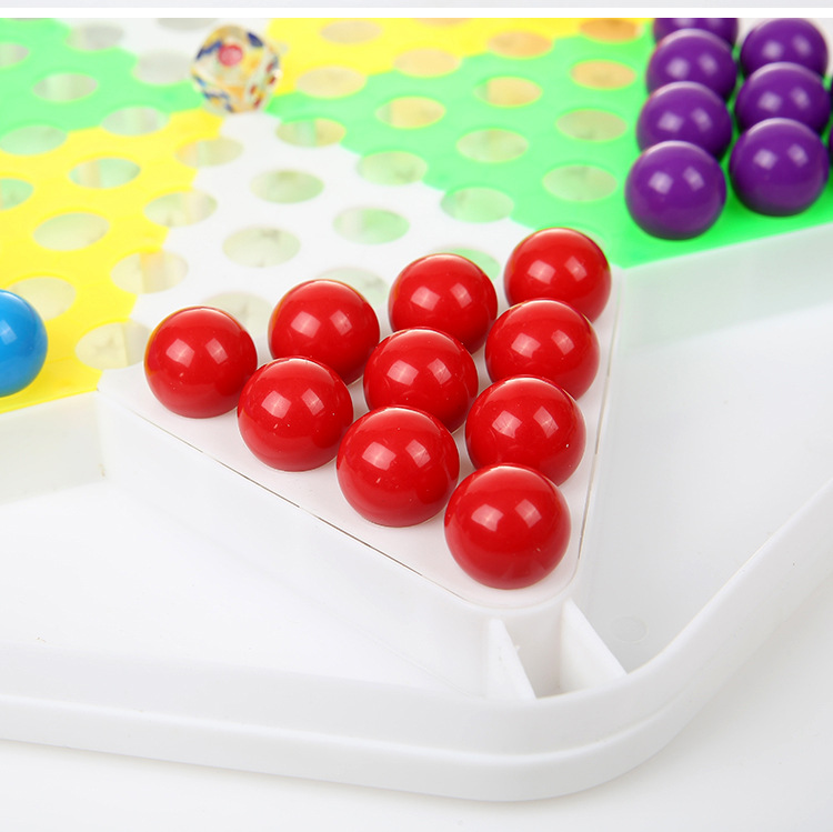 Large Size Micro Glass Bead Chinese Checkers Adult Casual Game Marbles Checkers Large Size Micro Glass Bead Chinese Checkers Adult Casual Game Marbles Checkers