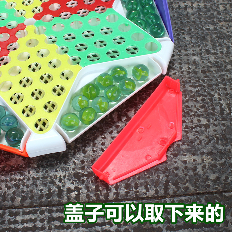 Large Glass Ball Round Beads Checkers Adult And Children Marbles Chess Parent-Child Marbles Checkers Marbles Checkers