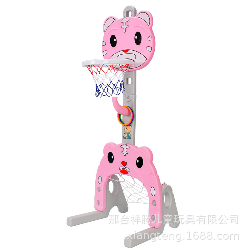 Children&#039;s Basketball Stand Football Rack Basketball Hoop Baby Ring Throwing Toy One Piece Dropshipping Novelty Toys Fitness Equipment