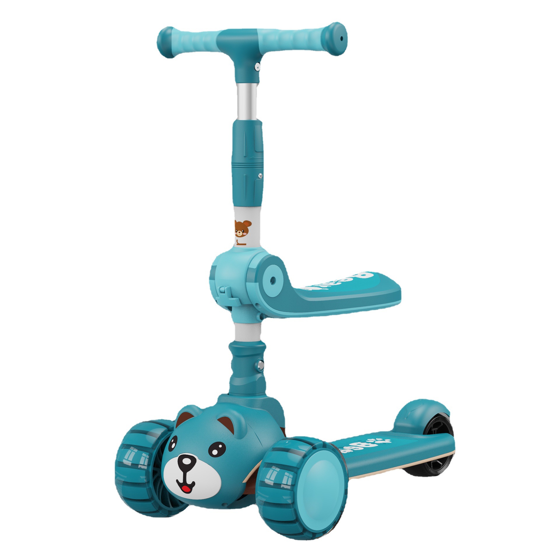 Children&#039;s Scooter Luge Children&#039;s Stall Toys 3-6 Years Old Novelty Toys Scooter Luminous Toys Manufacturer