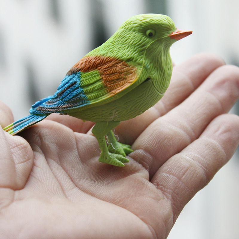 Yiwu Factory Novelty Toys Creative Simulation Will Call Cute Color Sound Control Bird-New Exotic Toy Products