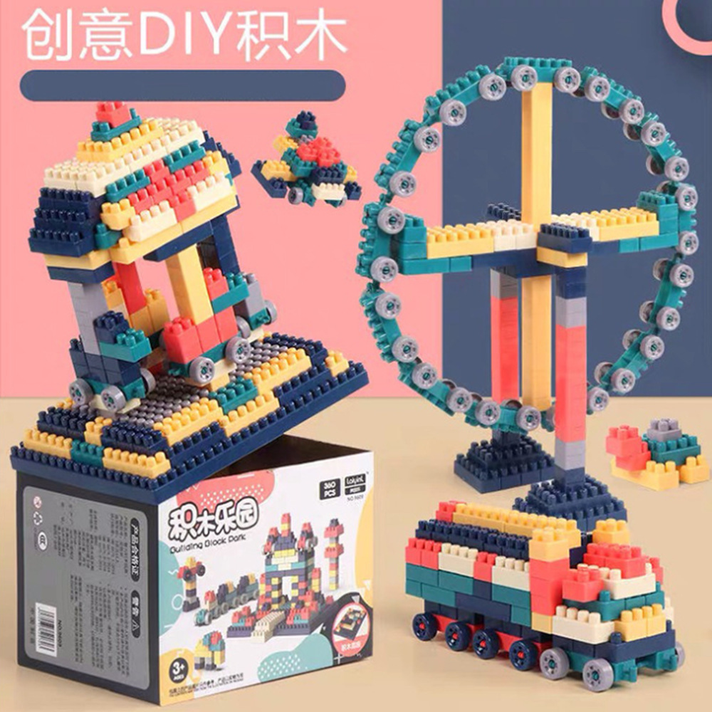 Children&#039;s Multi-Functional Building Blocks City Baby Large Particle Assembled Toys Educational Girl Boy Novelty Toys