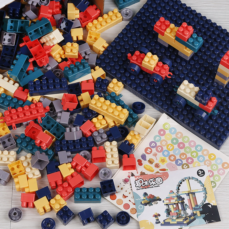 Children&#039;s Multi-Functional Building Blocks City Baby Large Particle Assembled Toys Educational Girl Boy Novelty Toys