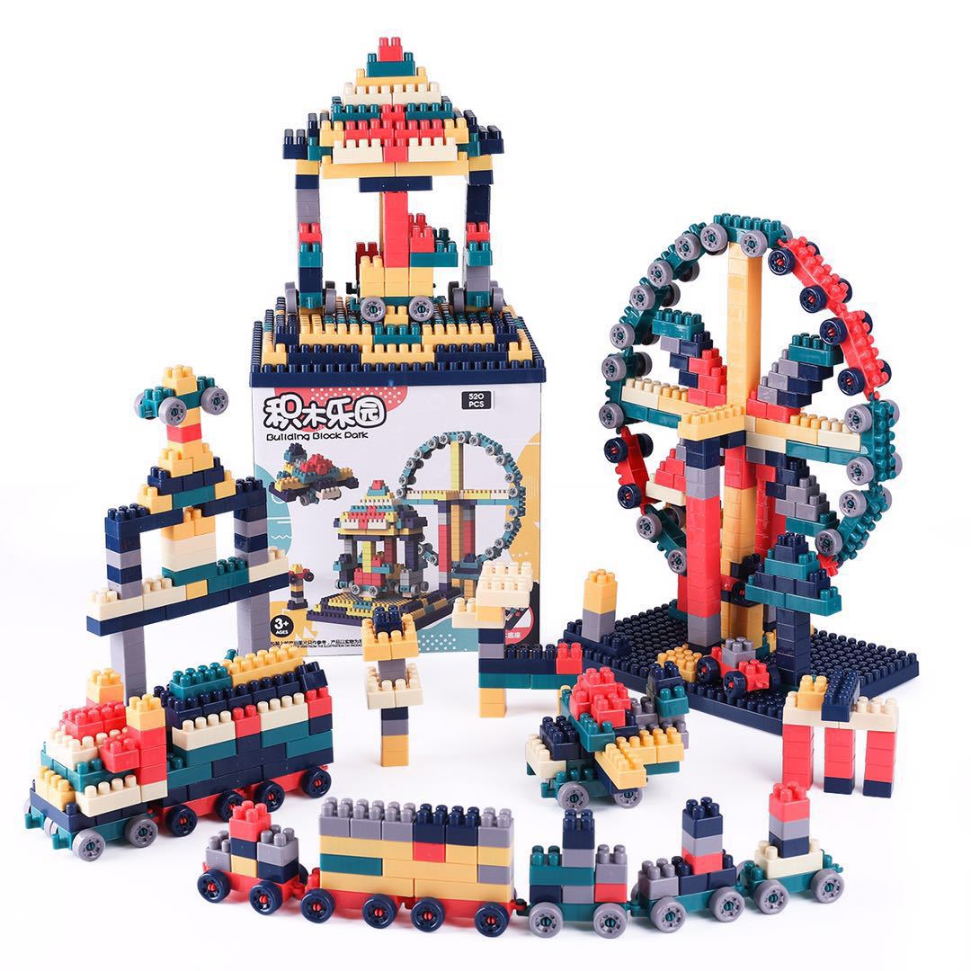 Children&#039;s Multi-Functional Building Blocks City Baby Large Particle Assembled Toys Educational Girl Boy Novelty Toys