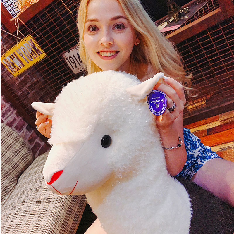 Factory Direct Sales Alpaca Doll Doll Stall Hot Selling Large Wool Plush Toys Children&#039;s Gifts Novelty Toys