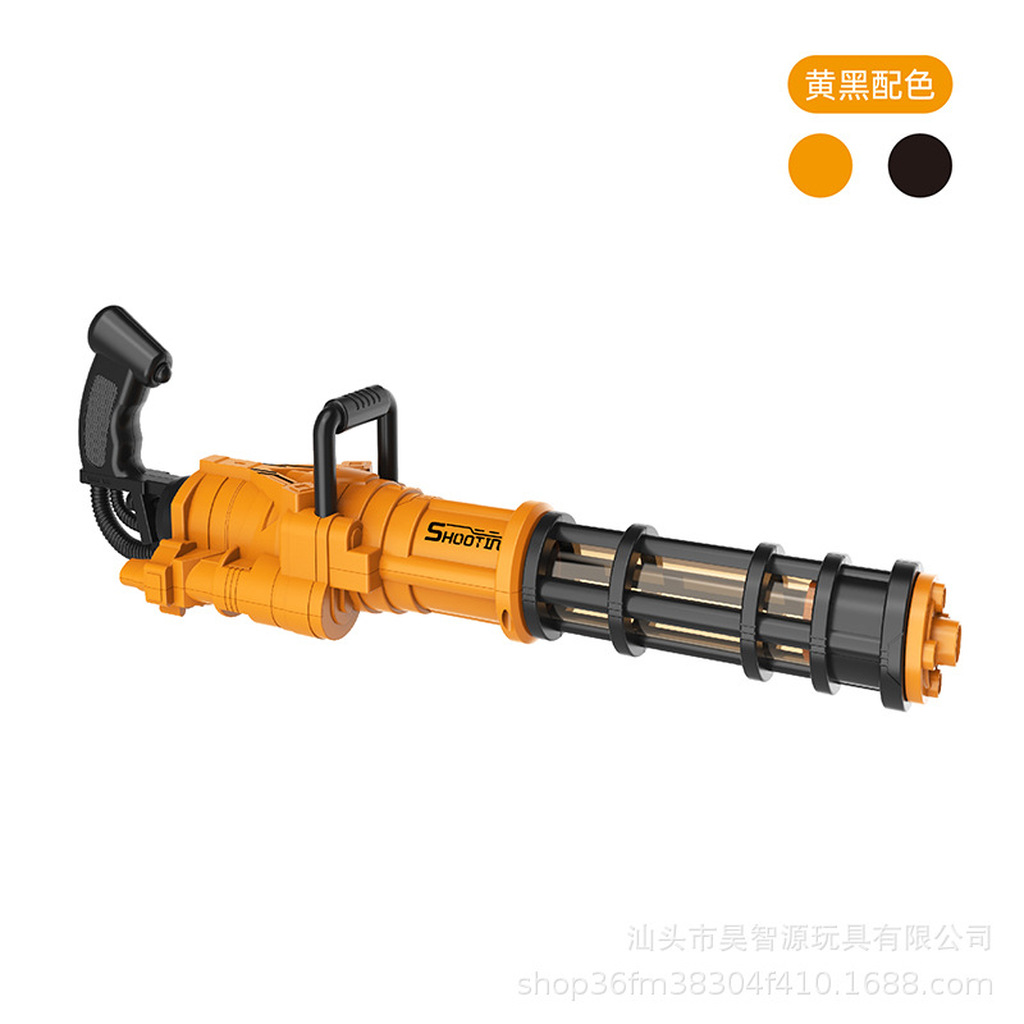 Cross-Border Gatling Soft Bullet Gun Dual-Mode Children's Toy Gun Air-Powered Gun Toy Cross-Border Gatling Soft Bullet Gun Dual-Mode Children's Toy Gun Air-Powered Gun Toy