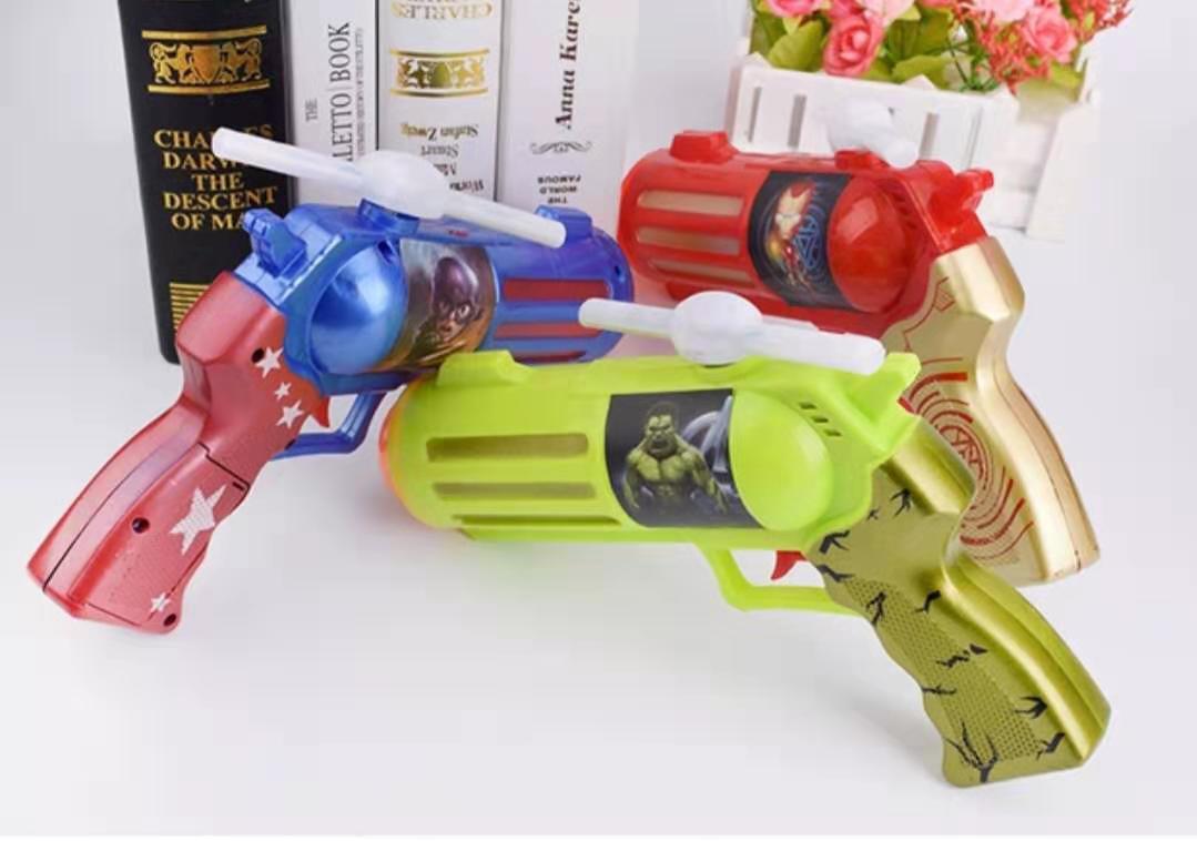 Electric toy gun avengers sound light voice windmill rotating night market hot selling children's toys wholesale Electric toy gun avengers sound light voice windmill rotating night market hot selling children's toys wholesale