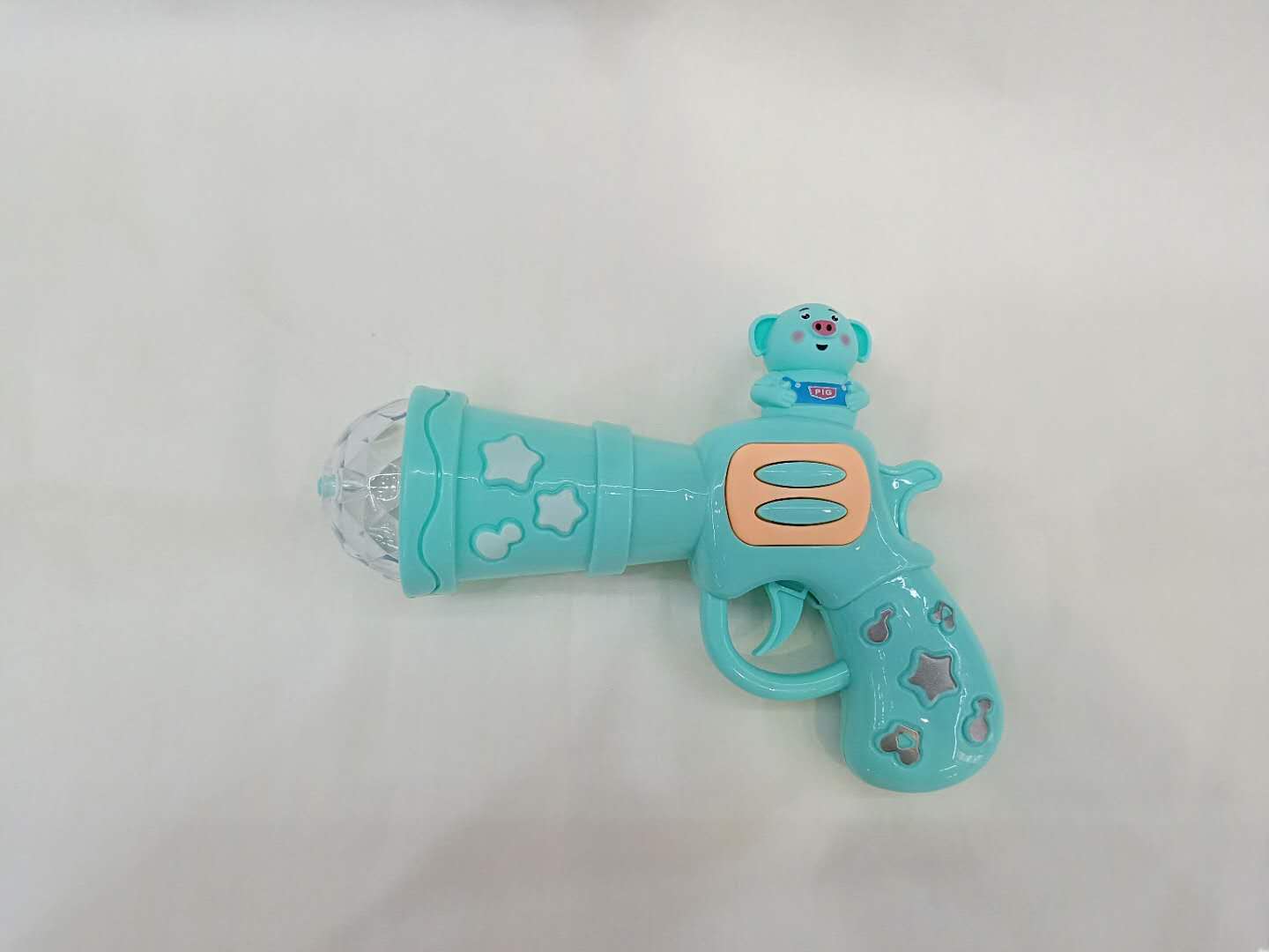 Electronic toy light projection music toy gun is selling well