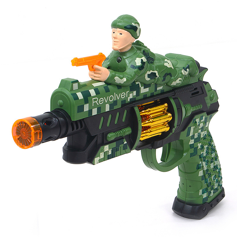 New children educational electric lighting music vibration toy gun gentian bright silver gun manufacturers direct sales New children educational electric lighting music vibration toy gun gentian bright silver gun manufacturers direct sales