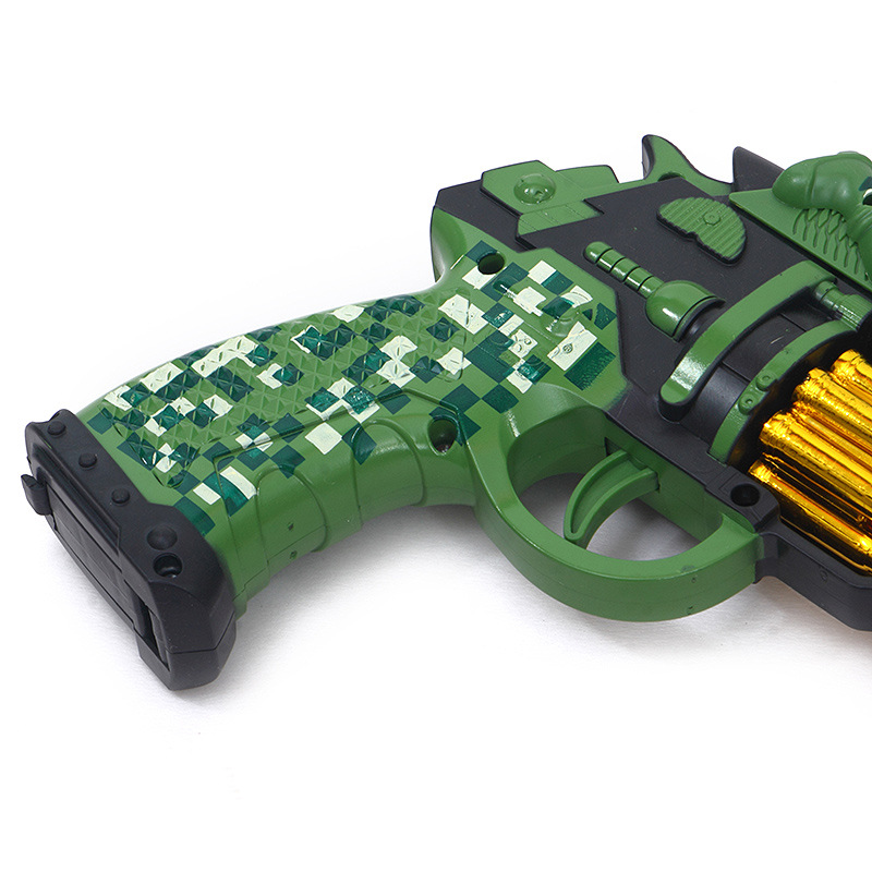 New children educational electric lighting music vibration toy gun gentian bright silver gun manufacturers direct sales New children educational electric lighting music vibration toy gun gentian bright silver gun manufacturers direct sales