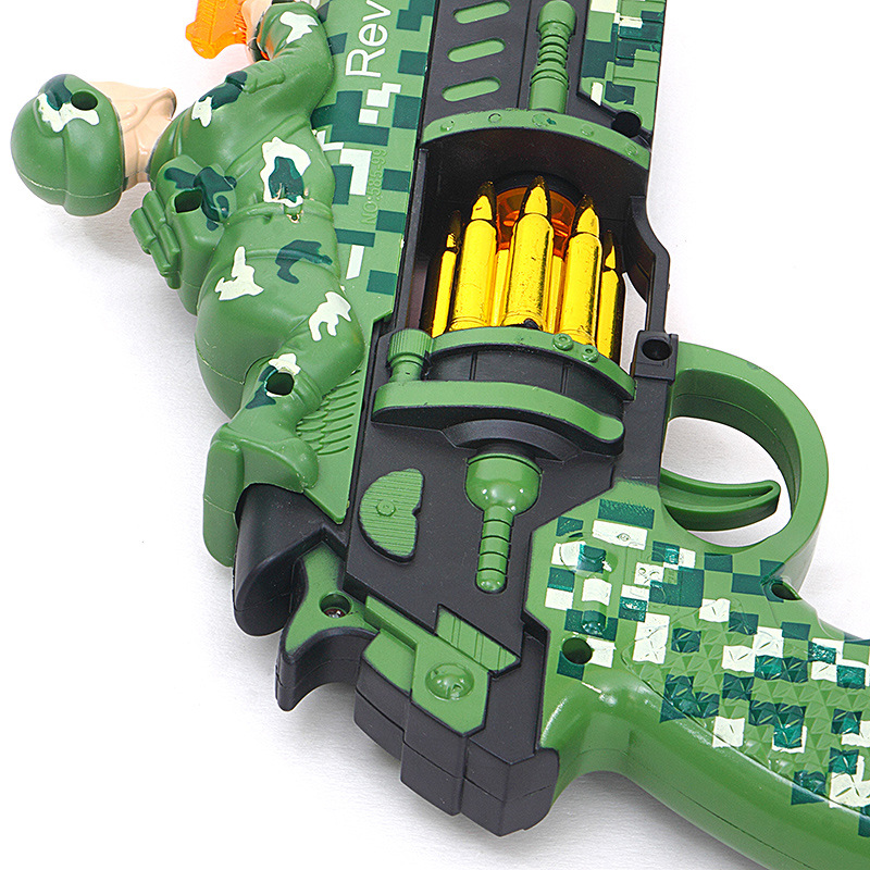 New children educational electric lighting music vibration toy gun gentian bright silver gun manufacturers direct sales New children educational electric lighting music vibration toy gun gentian bright silver gun manufacturers direct sales