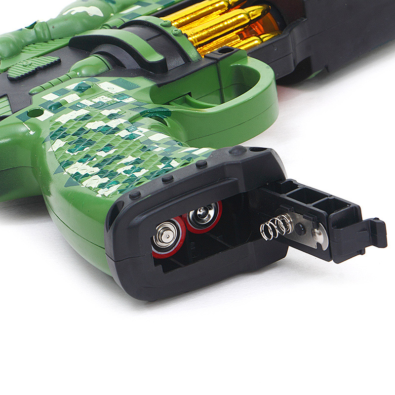 New children educational electric lighting music vibration toy gun gentian bright silver gun manufacturers direct sales New children educational electric lighting music vibration toy gun gentian bright silver gun manufacturers direct sales