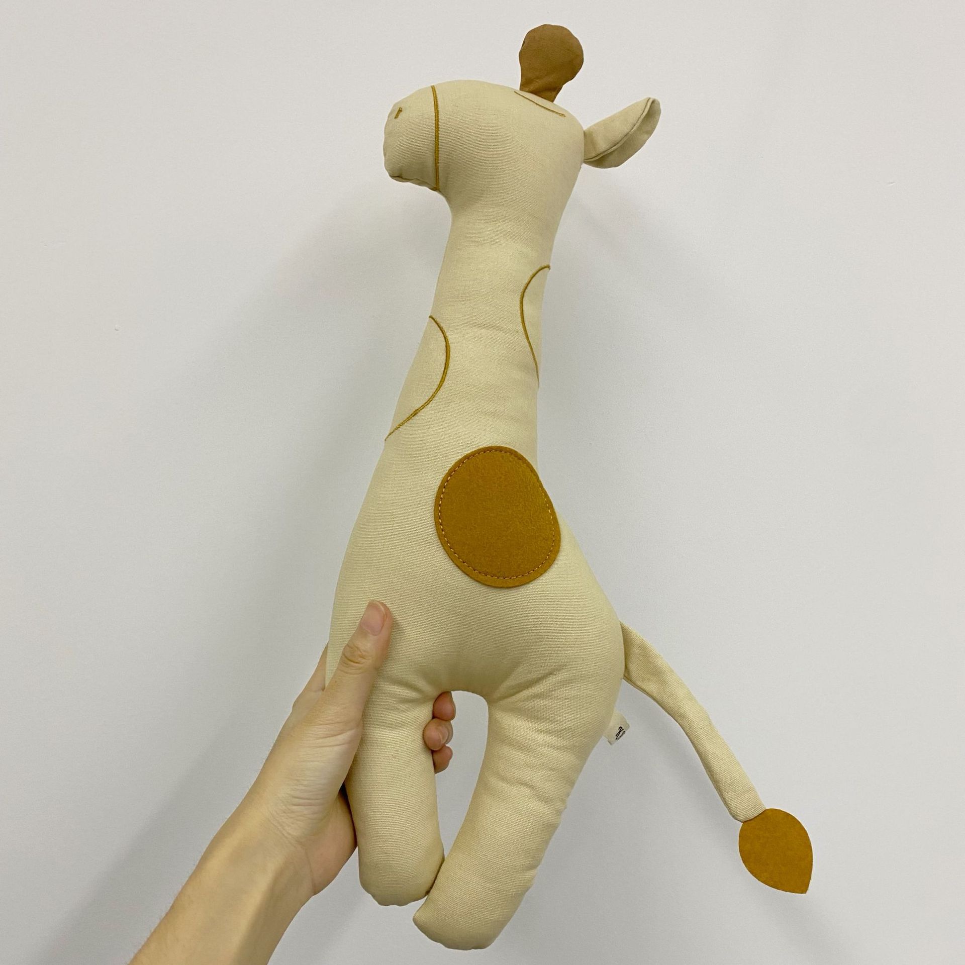 Danish Ins Style Soothing Doll Creative Cotton Deer Sleeping Companion Doll Baby Side Sleeping Plane Pillow Doll