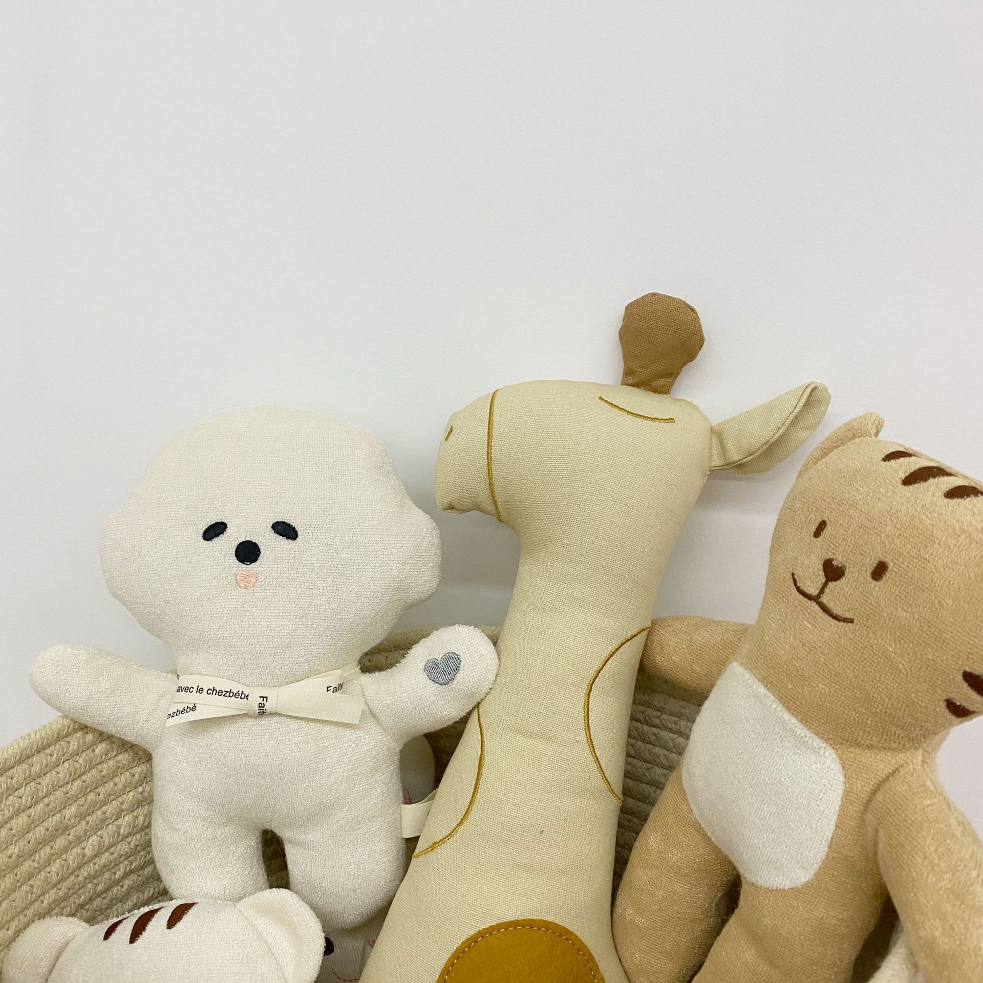 Danish Ins Style Soothing Doll Creative Cotton Deer Sleeping Companion Doll Baby Side Sleeping Plane Pillow Doll