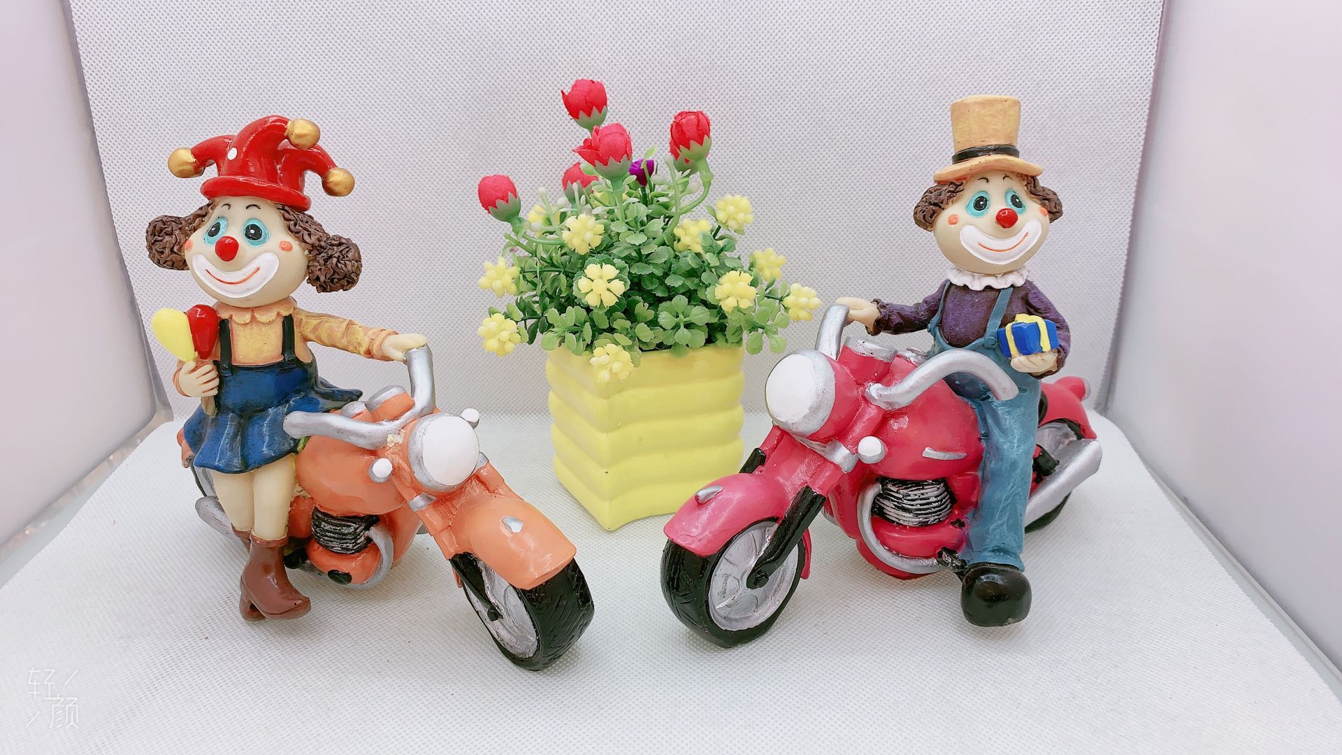 Resin Crafts Home Decoration Popular Mouse Series Cute Hanging Feet Doll