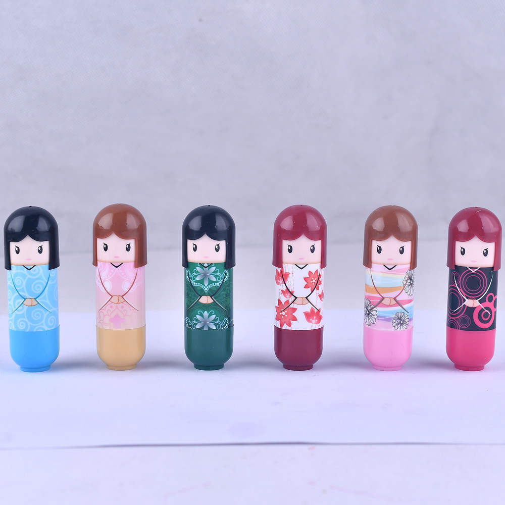 Cute Doll Lip Balm Hengfang Plant Lip Moistening Moisturizing and Nourishing AntiCracking Lipstick Whole Delivery