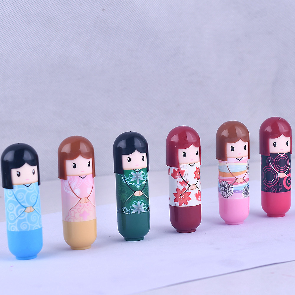 Cute Doll Lip Balm Hengfang Plant Lip Moistening Moisturizing and Nourishing AntiCracking Lipstick Whole Delivery Cute Doll Lip Balm Hengfang Plant Lip Moistening Moisturizing and Nourishing AntiCracking Lipstick Whole Delivery