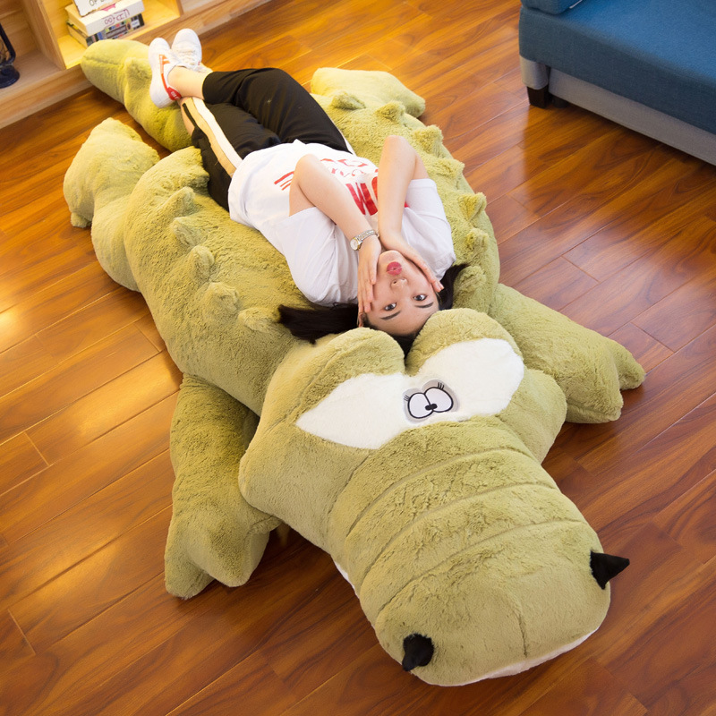 Crocodile Plush Toy Cartoon Cushion Creative Doll Girl Valentine&#039;s Day Gift Internet Hot Gift Customization