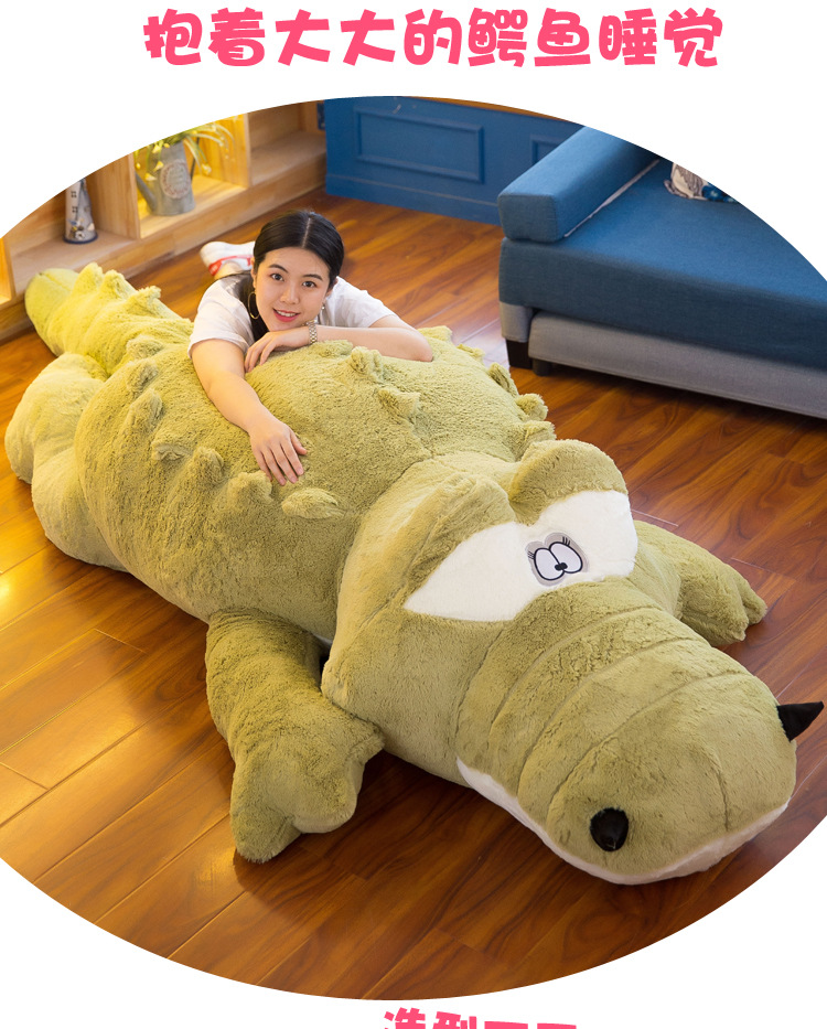 Crocodile Plush Toy Cartoon Cushion Creative Doll Girl Valentine's Day Gift Internet Hot Gift Customization Crocodile Plush Toy Cartoon Cushion Creative Doll Girl Valentine's Day Gift Internet Hot Gift Customization