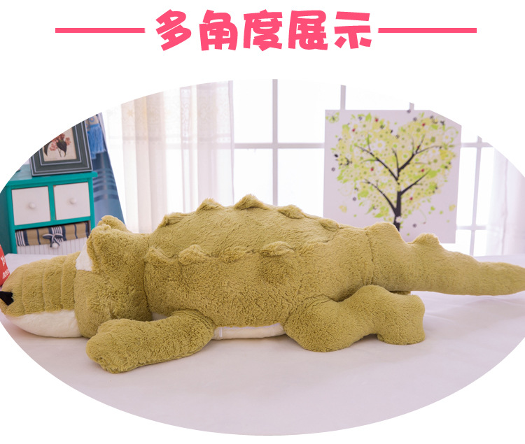 Crocodile Plush Toy Cartoon Cushion Creative Doll Girl Valentine's Day Gift Internet Hot Gift Customization Crocodile Plush Toy Cartoon Cushion Creative Doll Girl Valentine's Day Gift Internet Hot Gift Customization