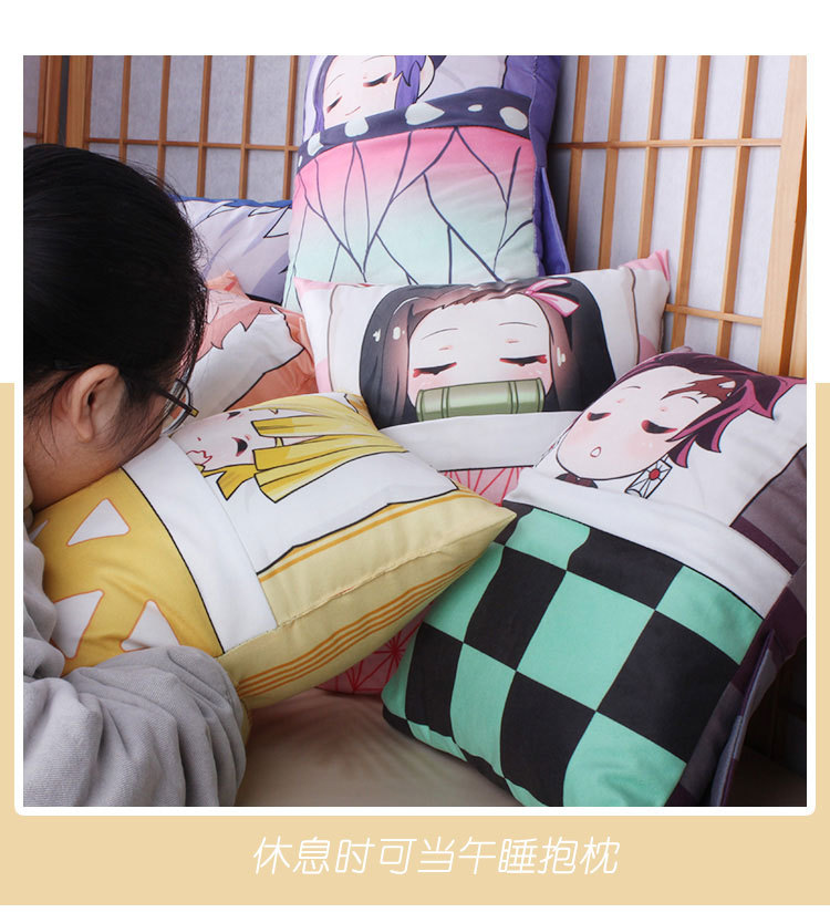 ACGN Pillow Ghost Killing Anime Blade Nezuko Plush Tanjirou Doll Shan Yi Peripheral One Piece Dropshipping