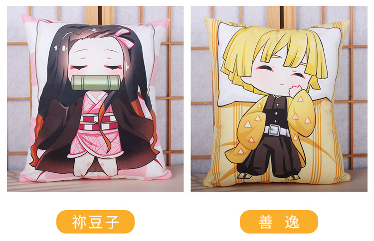 ACGN Pillow Ghost Killing Anime Blade Nezuko Plush Tanjirou Doll Shan Yi Peripheral One Piece Dropshipping