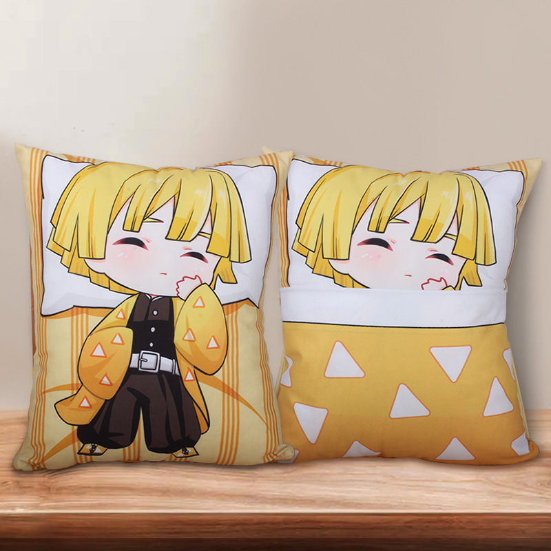 ACGN Pillow Ghost Killing Anime Blade Nezuko Plush Tanjirou Doll Shan Yi Peripheral One Piece Dropshipping