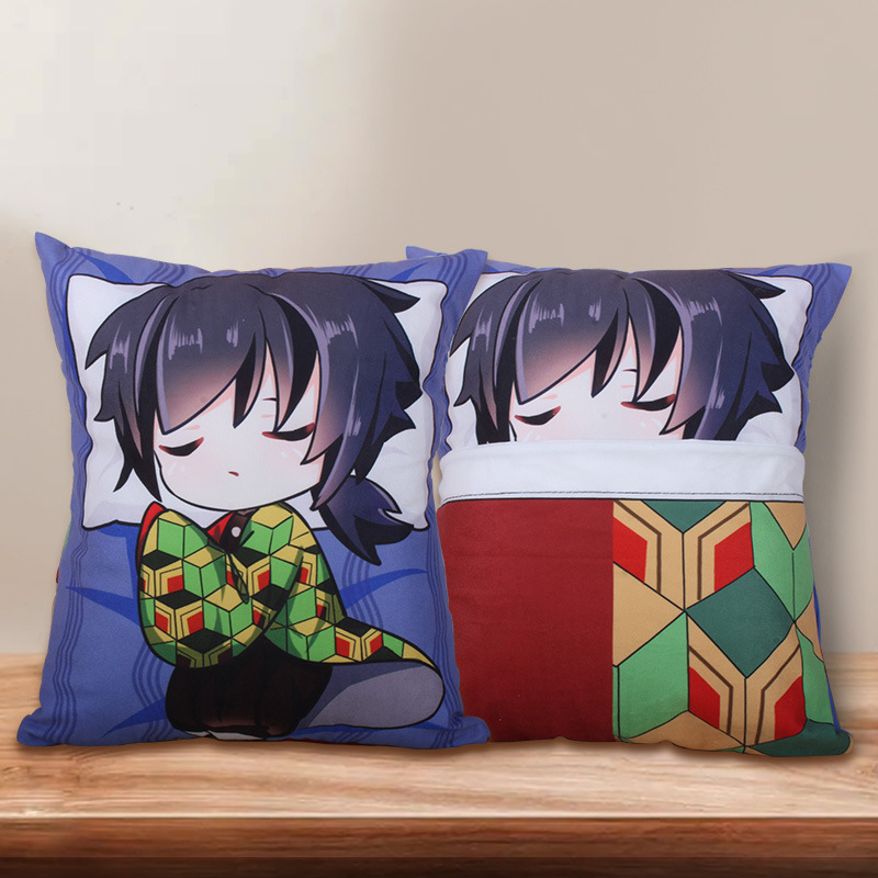 ACGN Pillow Ghost Killing Anime Blade Nezuko Plush Tanjirou Doll Shan Yi Peripheral One Piece Dropshipping